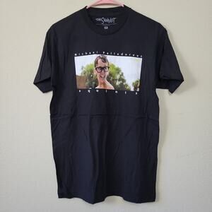 The Sandlot Mens Black Cotton Michael Palledorous Squints T Shirt Size Medium‎